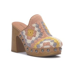 Lucky Brand Immia Crochet Clog 9 New
